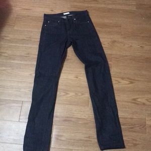 The unbranded brand raw denim